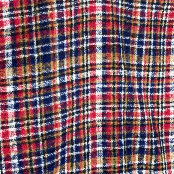 Plaid Poncho Do Everything in Love Anthropologie Women One Size Shawl Wrap Cozy - Picture 9 of 9